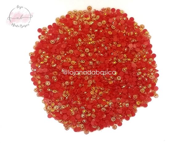 Florzinha Margarida 3mm - Vermelha