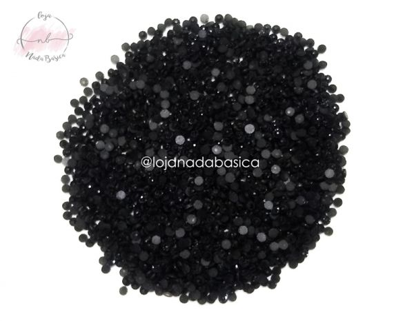 Florzinha Margarida 3mm - Preto