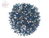 Florzinha Margarida 3mm - Azul Marinho Glitter