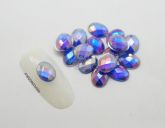 Oval - 5x8mm - Roxo Furta Cor