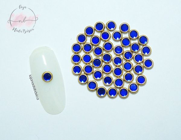 Olho de Gato 4mm - Azul Bic