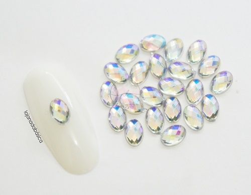 Oval - 4x6mm - Cristal Furta Cor